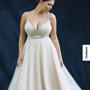David’s bridal Galina signature wedding dress